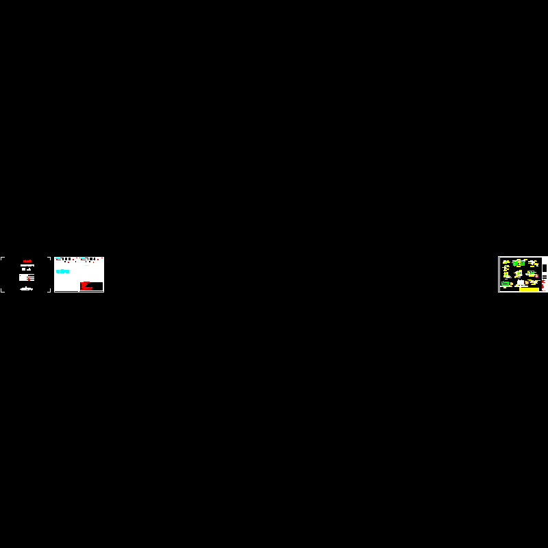 通风机_风柜及风机盘管安装详图纸CAD - 1