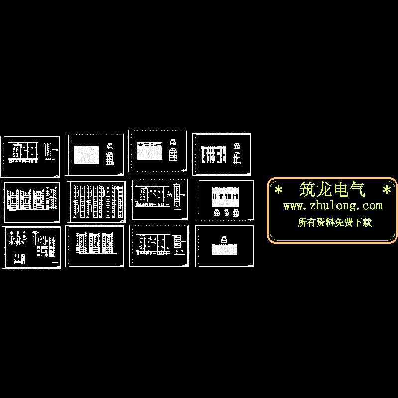 三电源三母线不停电二次原理CAD图纸 - 1