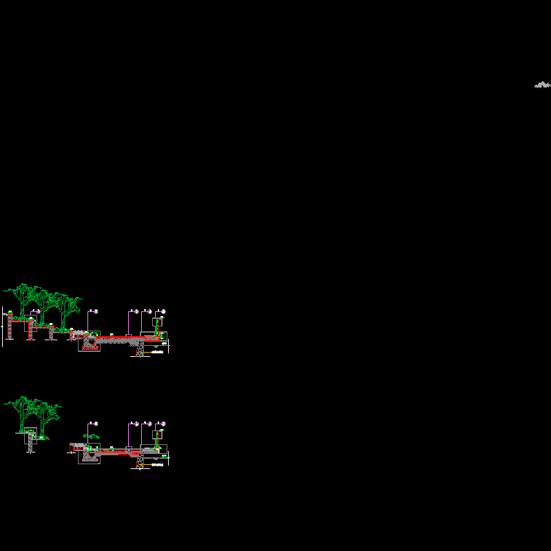 景观设计CAD施工图纸节点详图纸 - 1