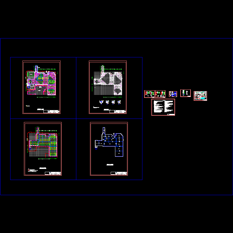 基坑围护平面图12.3.dwg