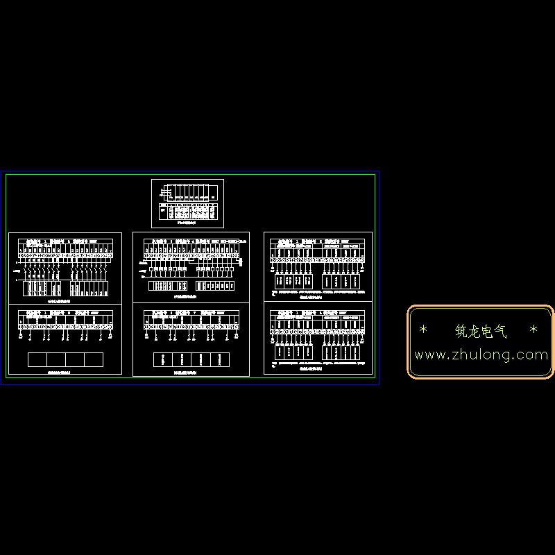 模块几种输入方式接线CAD图纸 - 1