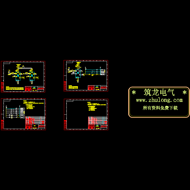 变频器原理CAD图纸 - 1