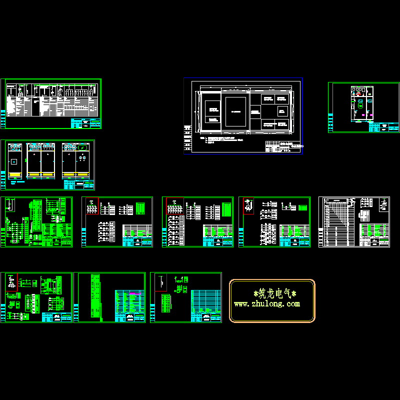 箱式变电站全套生产CAD图纸 - 1