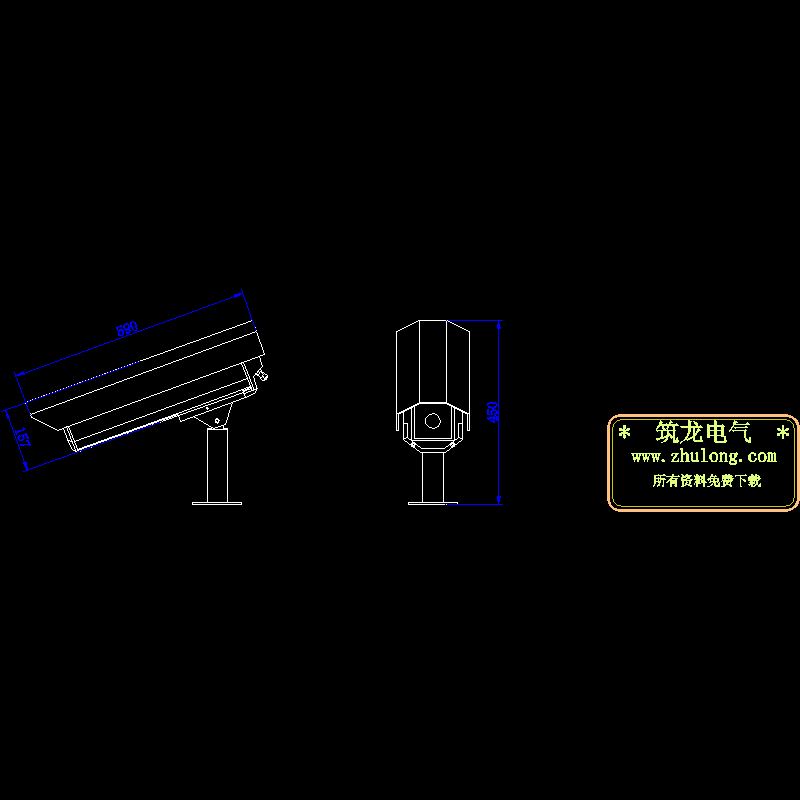 光墙照度仪外观图201、wg.dwg