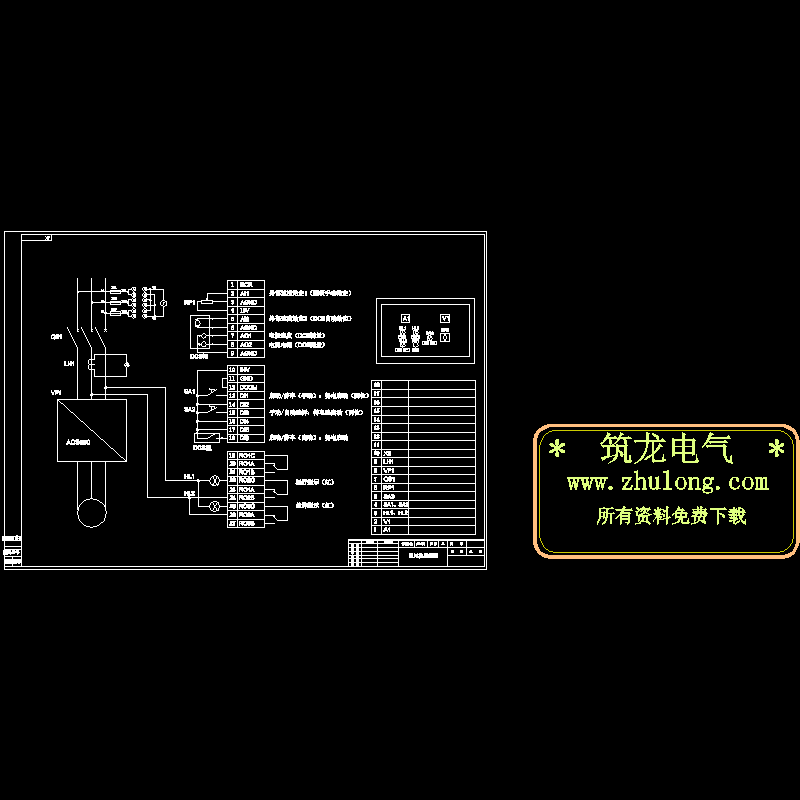 引风机原理CAD图纸 - 1