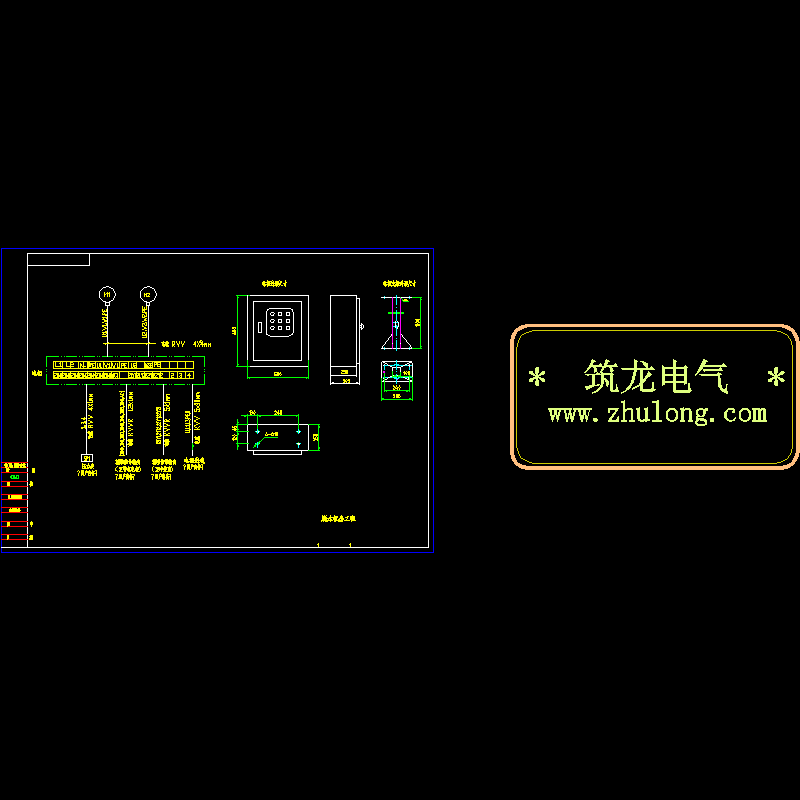 回用池潜水泵电气原理图3.dwg