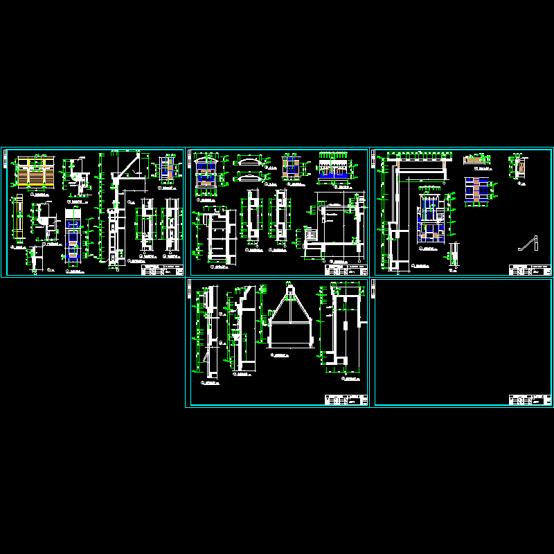 商住楼墙身大样图纸（CAD） - 1