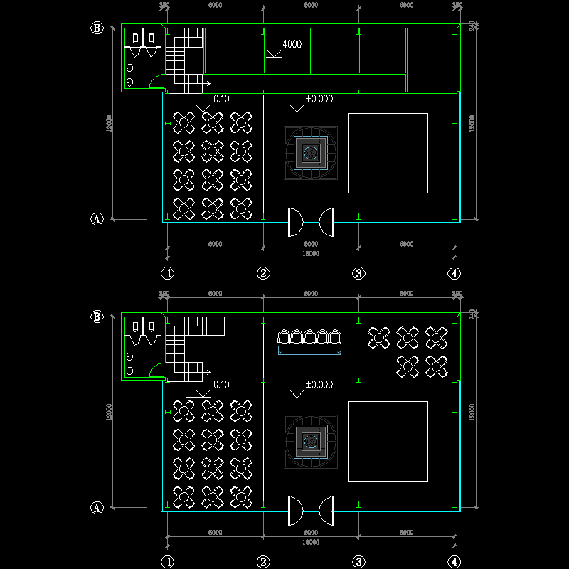 售楼处平面布置图.dwg