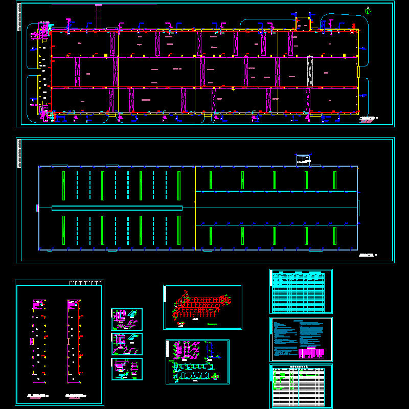 厂房室内给排水及消防给排水CAD施工图纸 - 1