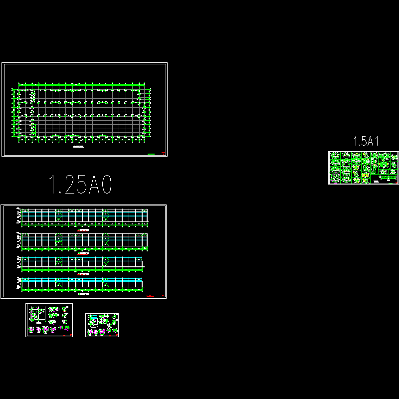 a~d抗风桁架及支撑钢梯.dwg