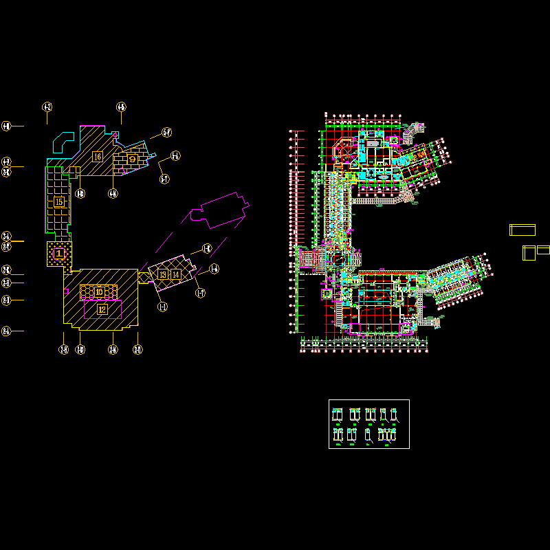 js-16~20g1三层平面.dwg