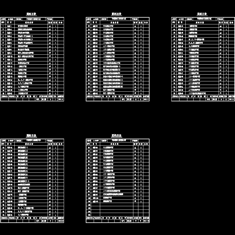 目录.dwg