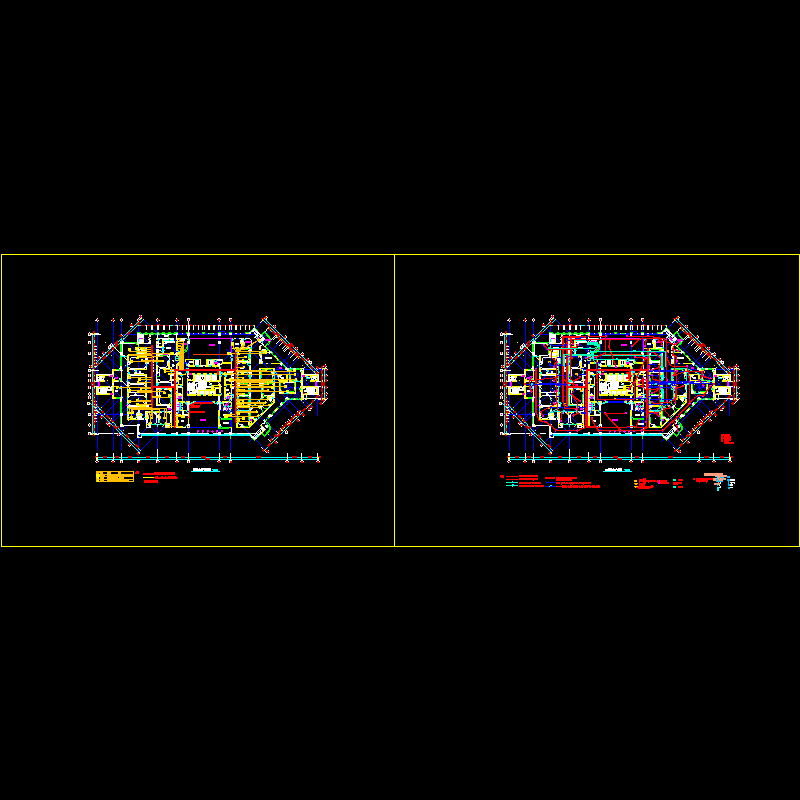 医院手术室综合布线CAD图纸 - 1