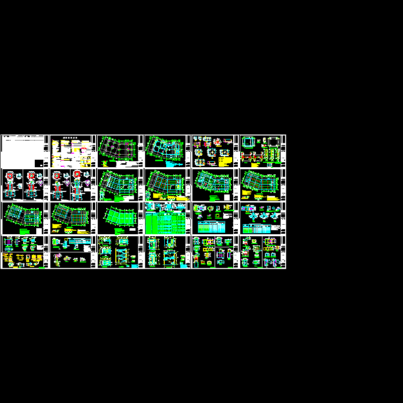 jg-河地产售楼处施工图100612.dwg