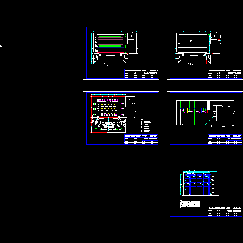 舞台灯光音响工程初步设计方案设计CAD图纸 - 1