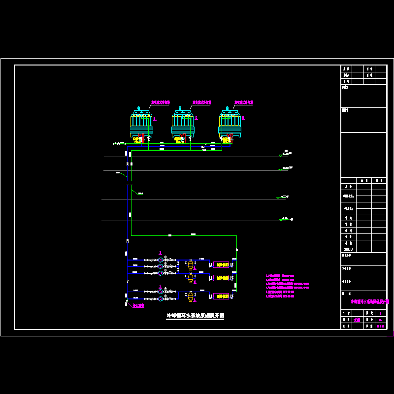 冷却循环水原理图_t3.dwg