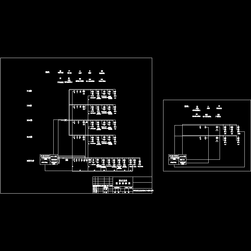 公寓消防系统CAD图纸 - 1