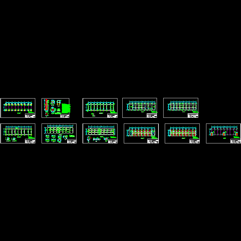 控制楼结构钢筋图(竣).dwg