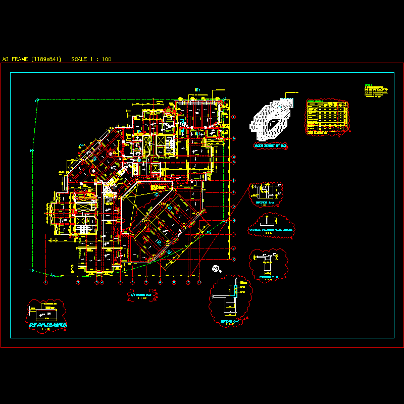 香港一栋高层混凝土剪力墙结构全图4.dwg