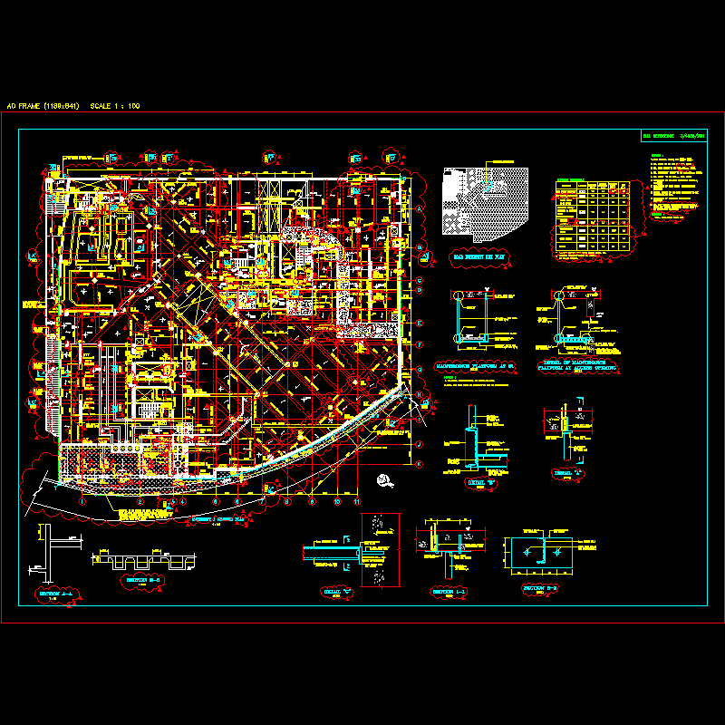 香港一栋高层混凝土剪力墙结构全图5.dwg