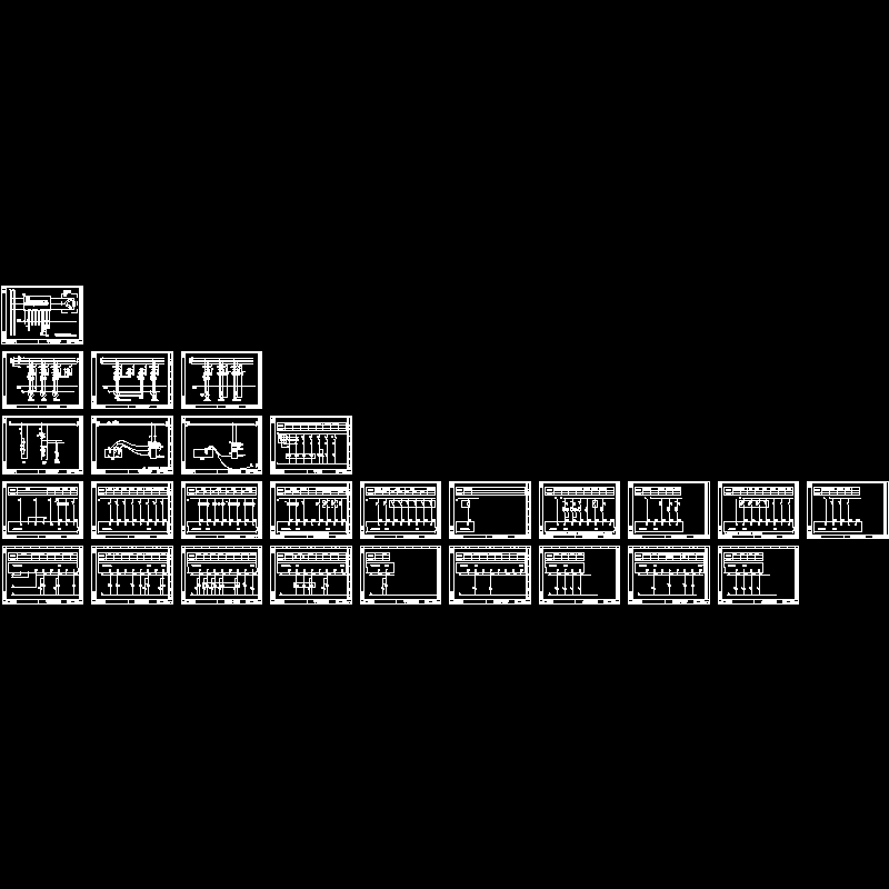 真空炉全套CAD图纸 - 1