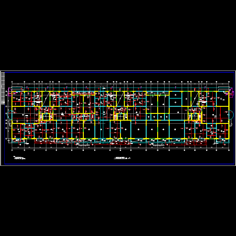 一层顶板结构平面图.dwg