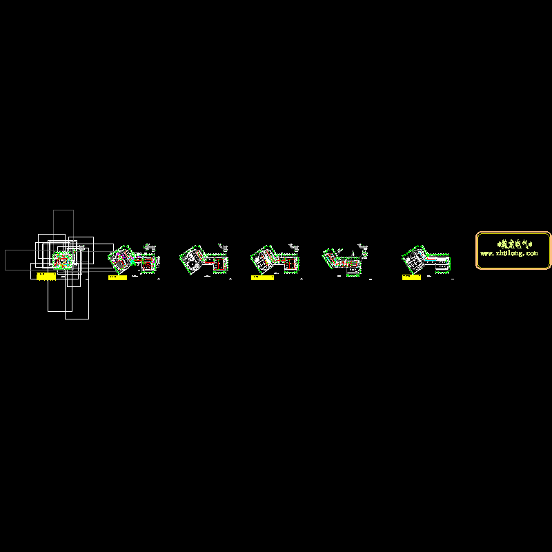 图书行政楼动力.dwg