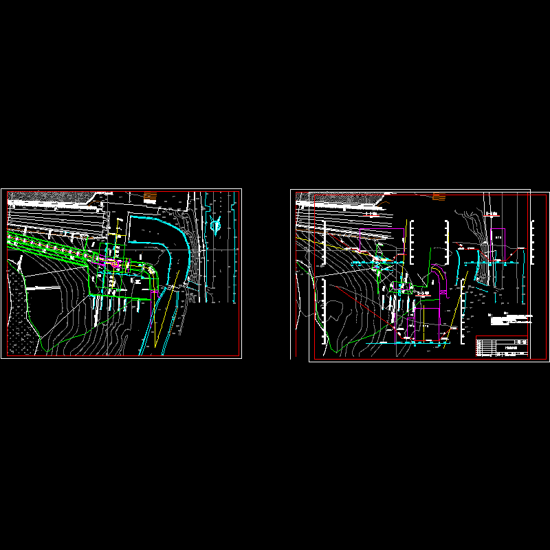 厂区平面布置及开挖图.dwg