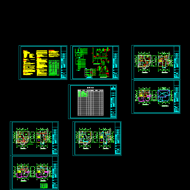 别墅电施设计图.dwg