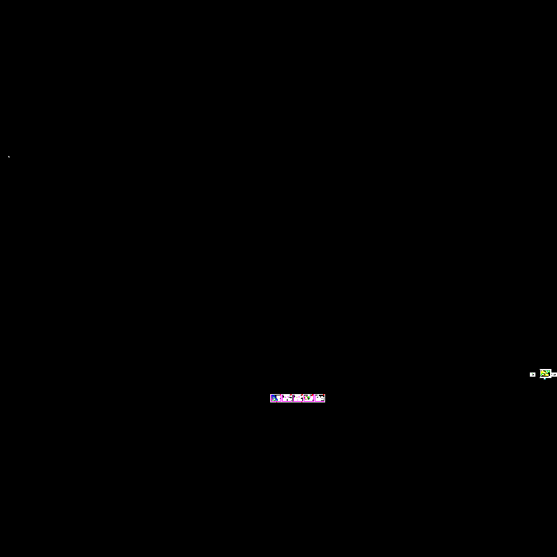 路基边坡防护通用CAD大样图（护面墙多排衬砌拱） - 1