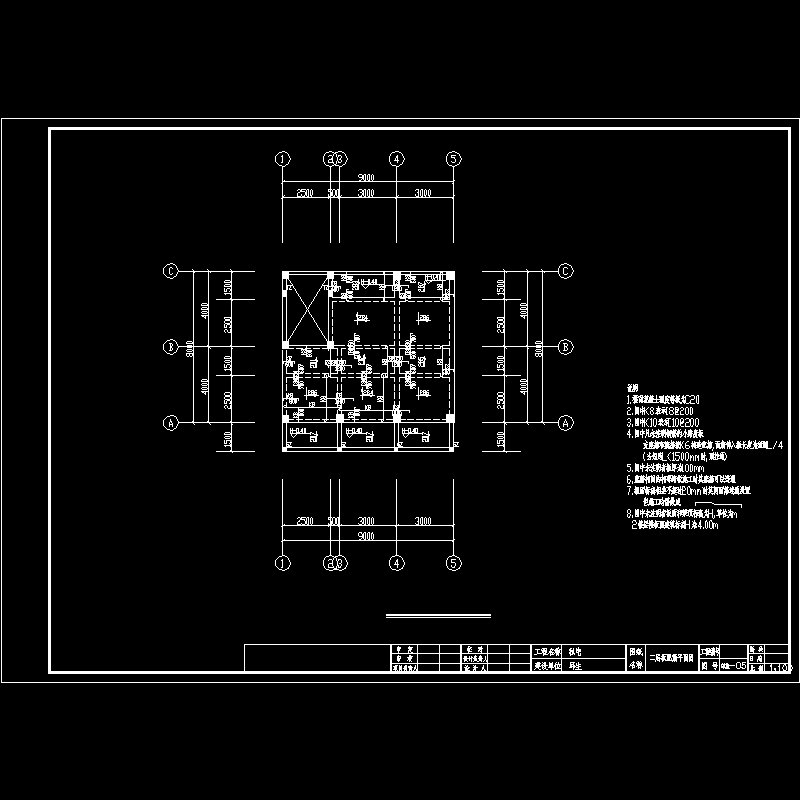 二层板配筋平面图.dwg