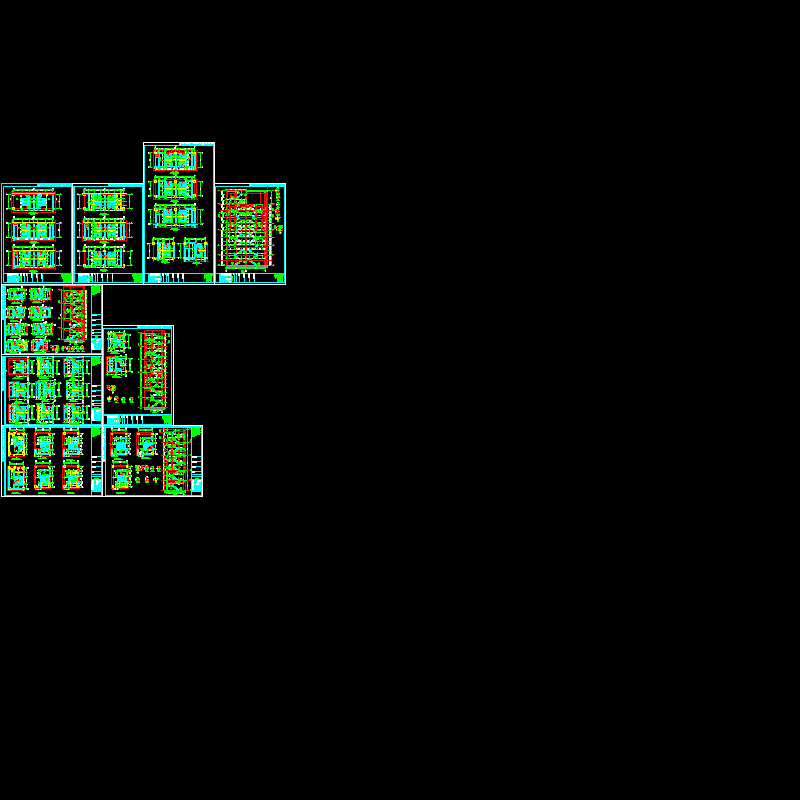 群房楼梯(gs118~gs126).dwg