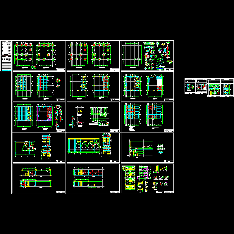 救援指挥中心结构设计CAD图纸 - 1