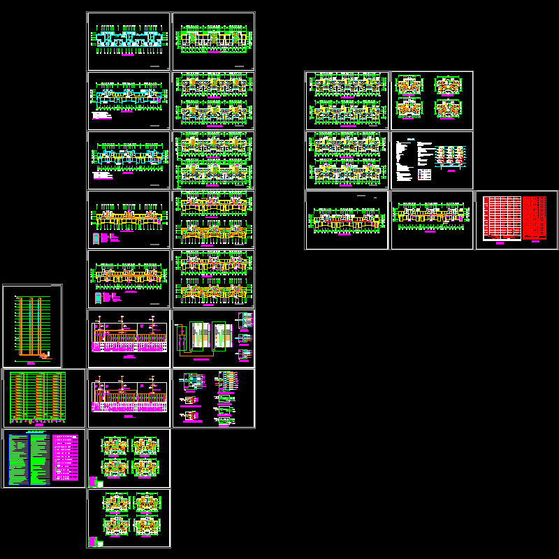 高层住宅楼全套电气设计CAD施工图纸 - 1
