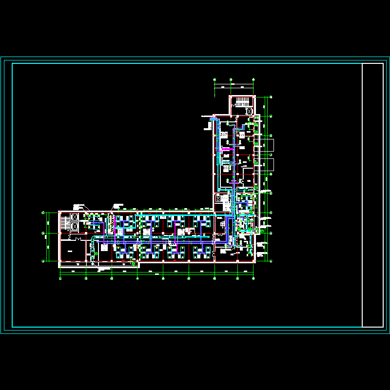 设k01地下一层空调平面图.dwg