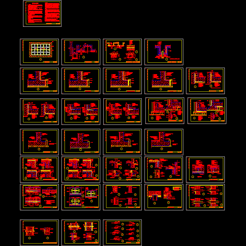地下室防水设计构造CAD详图纸 - 1