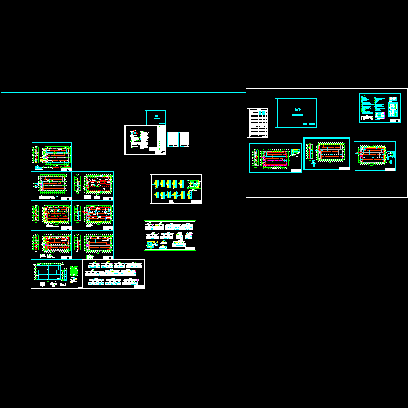公司综合厂房电气专业车间配电、照明、防雷、接地CAD施工大样图 - 1