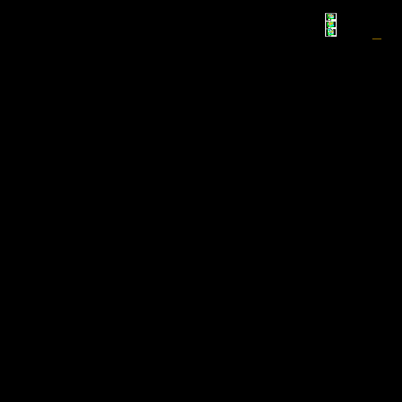 2层别墅新风系统平面CAD施工图纸 - 1