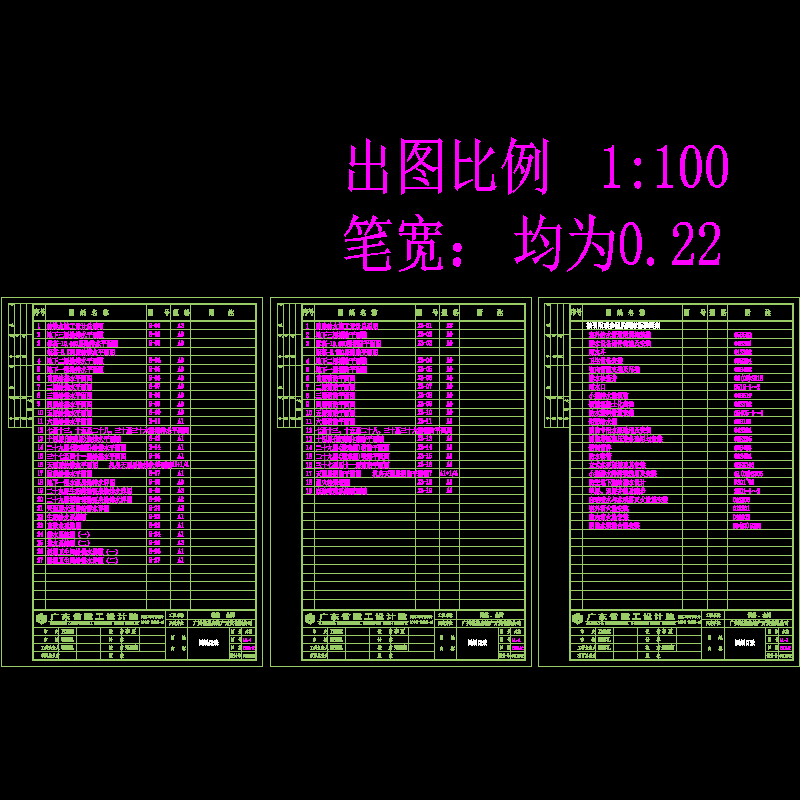 目录.dwg