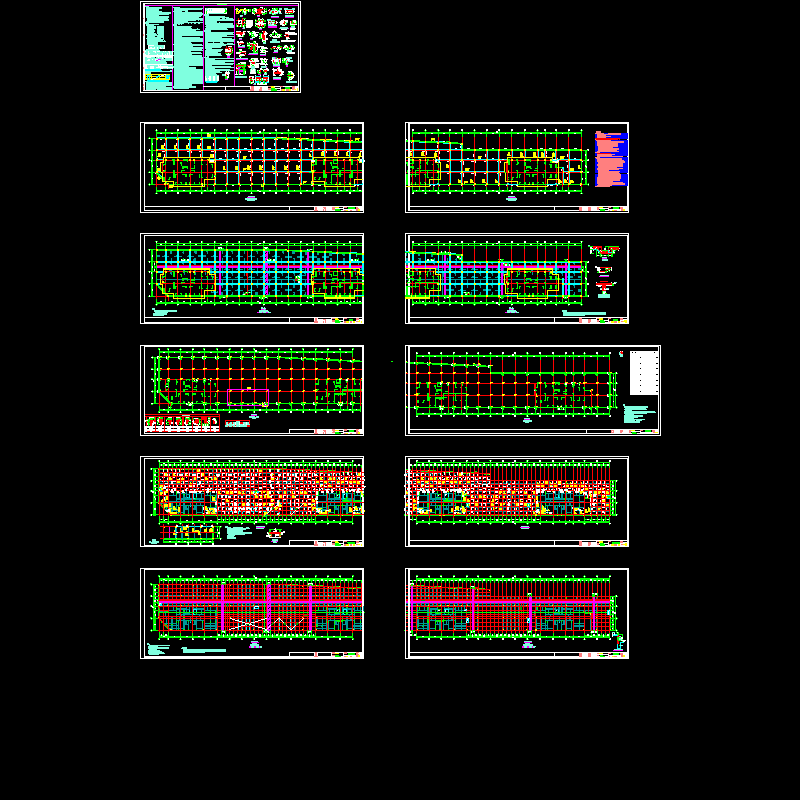 地下车库结构.dwg