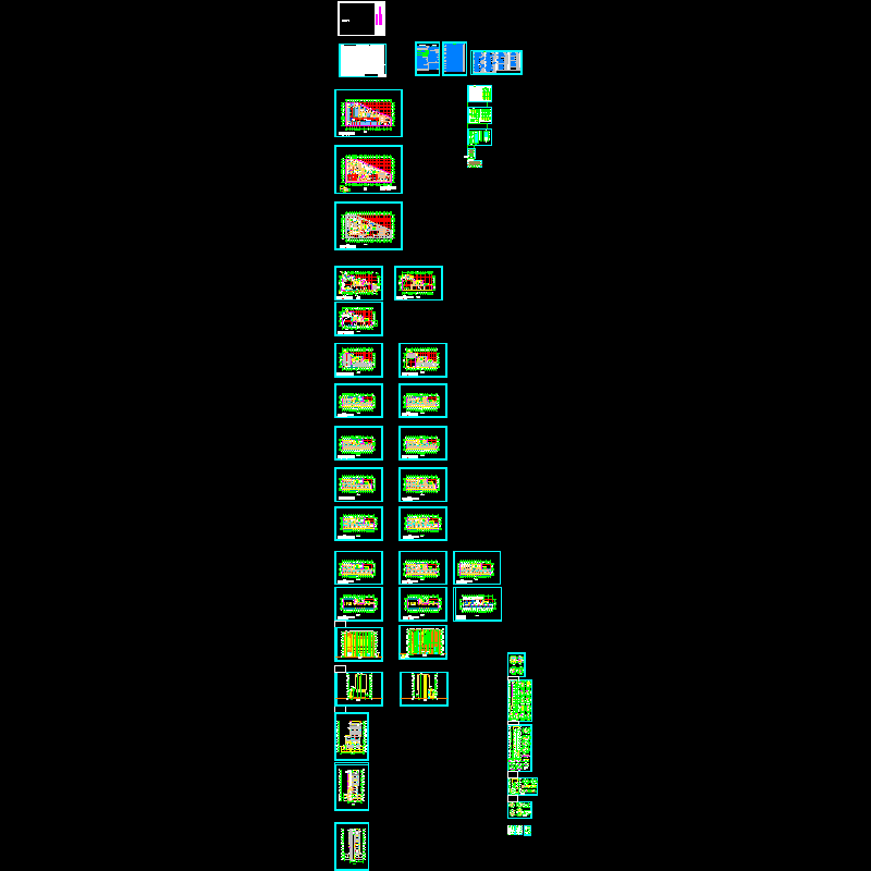 9层现代风格商务酒店建筑设计CAD施工大样图（2016最新资料） - 1