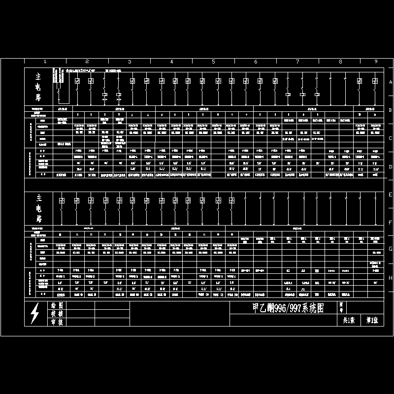 甲乙酮996、997系统图.dwg