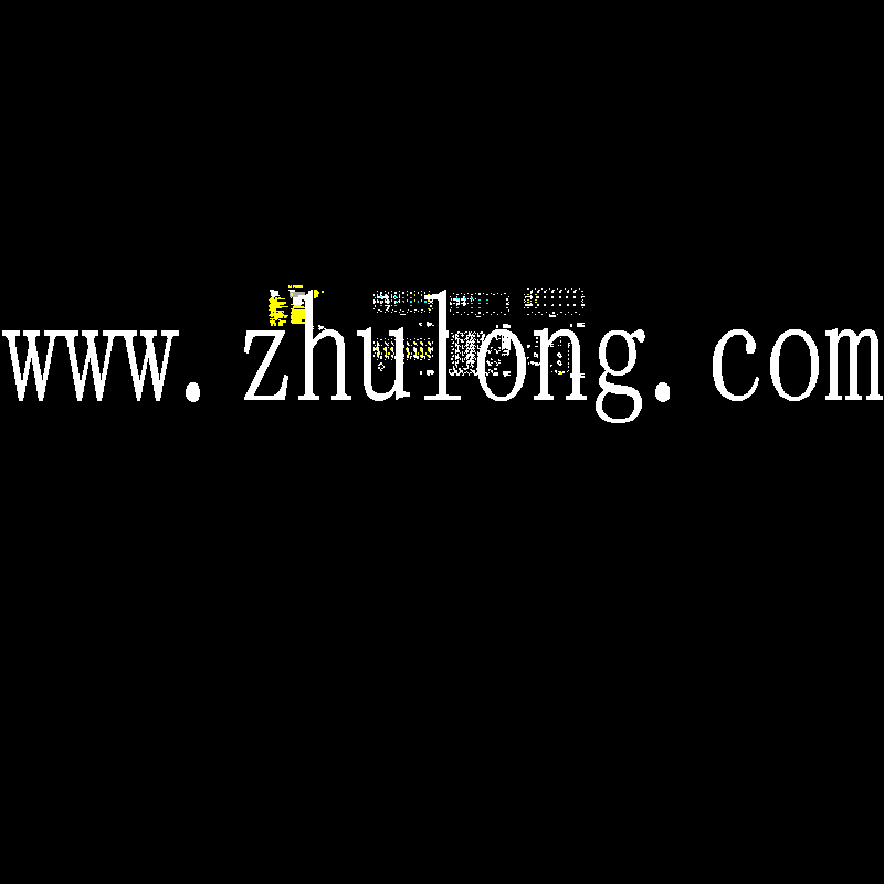 学校实验楼设计结构CAD图纸 - 1