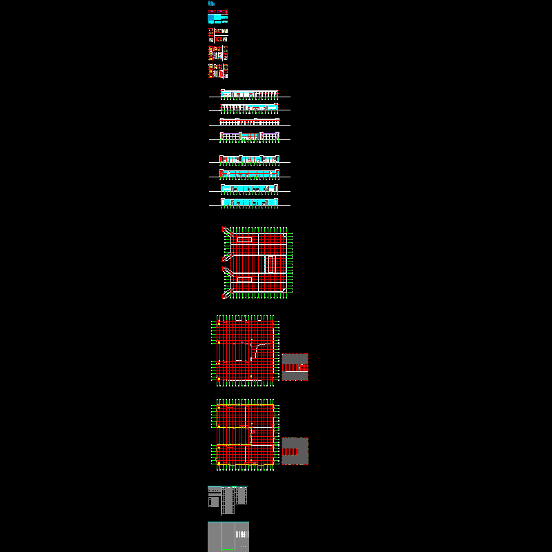 透析器厂房建筑施工CAD图纸 - 1