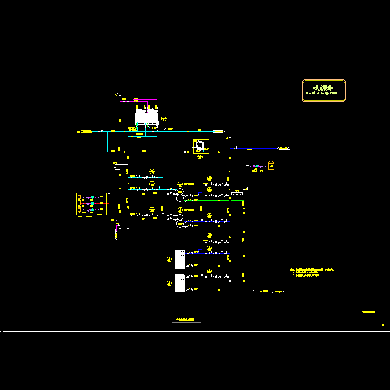 04冷热源系统流程图.dwg