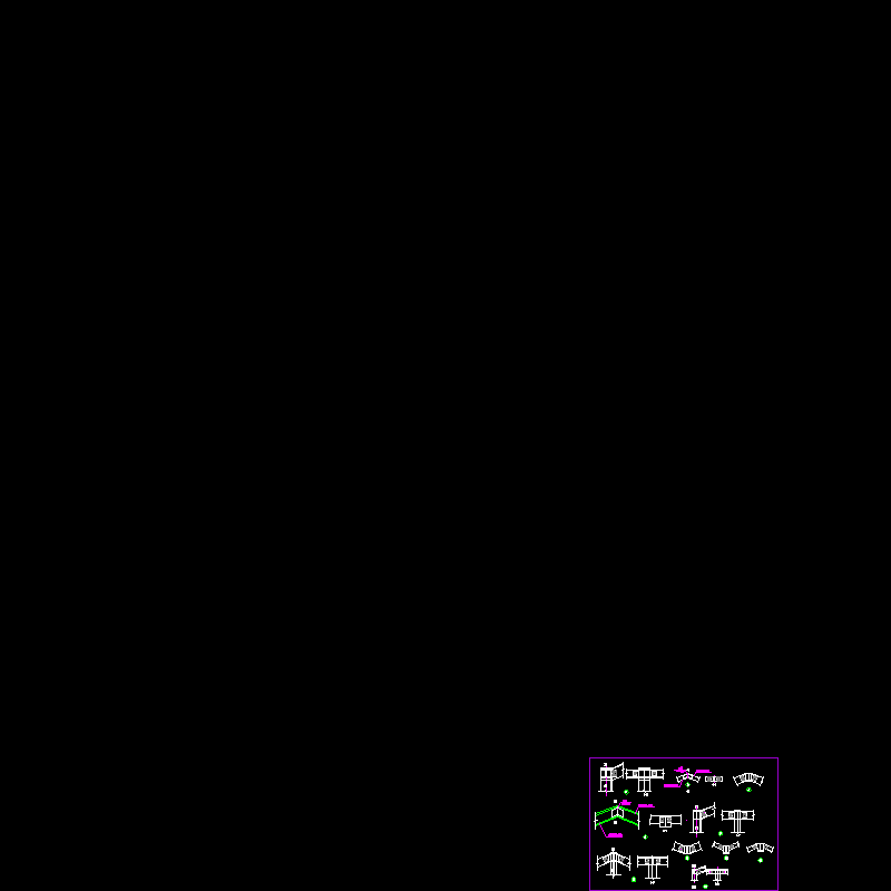 钢框架拼接节点构造CAD详图纸 - 1