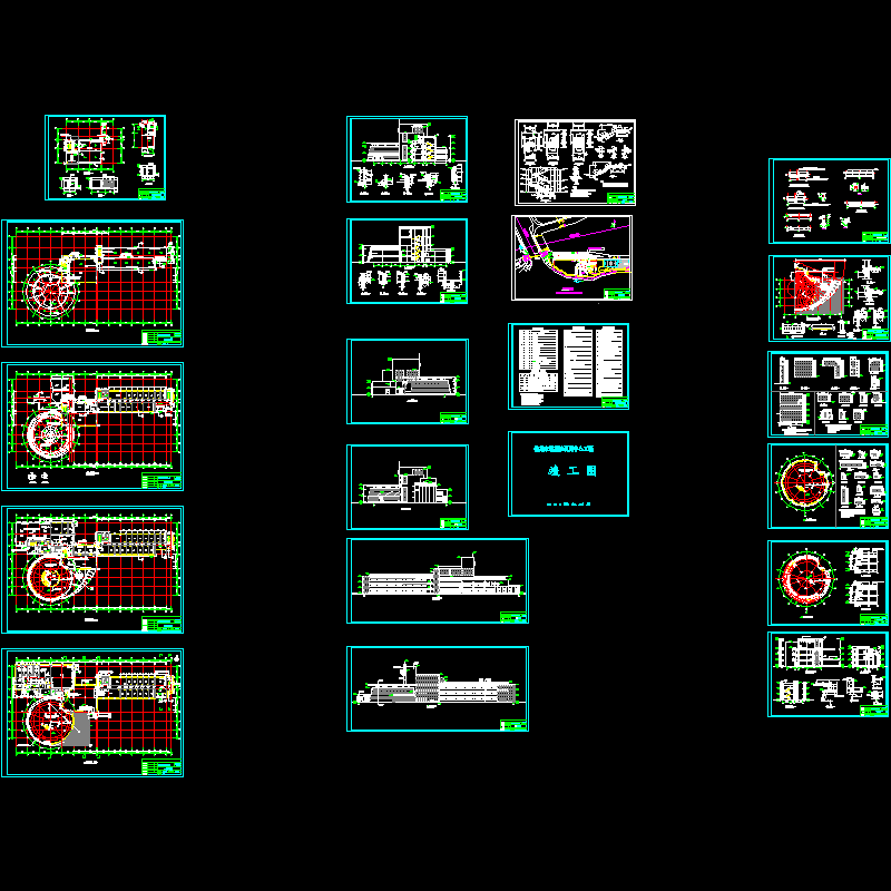 建筑施工竣工图.dwg