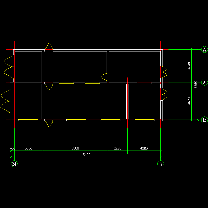 变配电所土建平面布置图.dwg