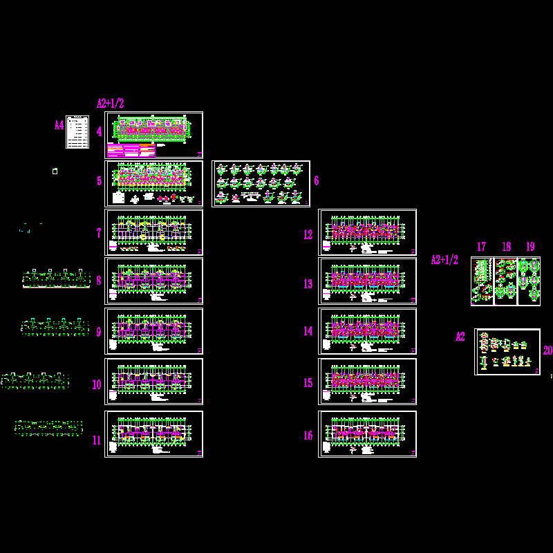 6层砌体结构结构图.dwg