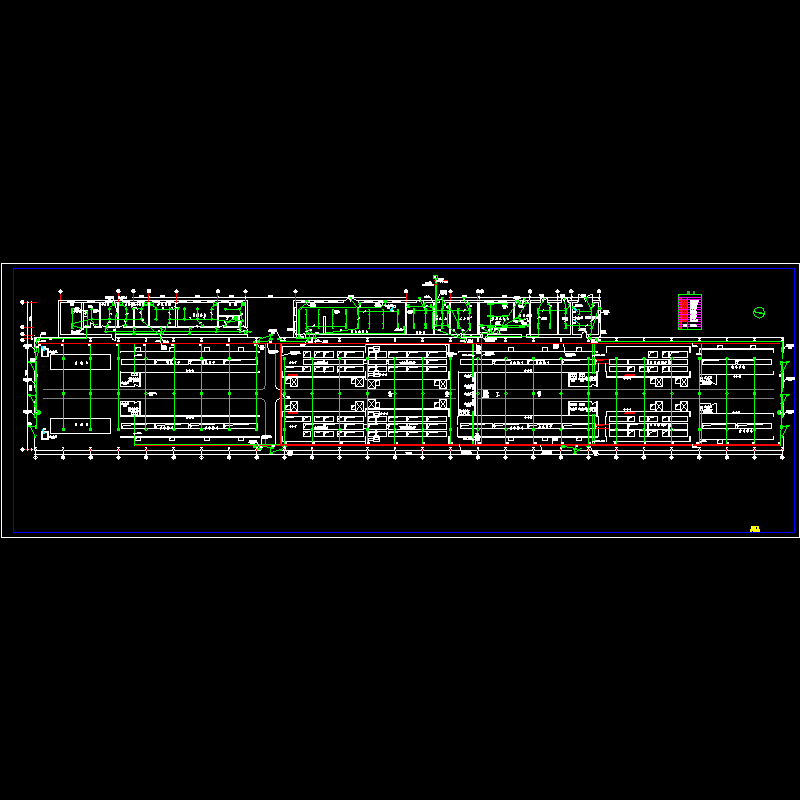 涂装厂房平面图.dwg